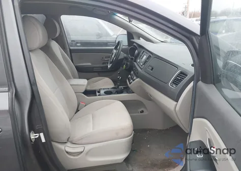 2015 Kia Sedona Lx из США, поврежденный, VIN KNDMB5C17F6075734